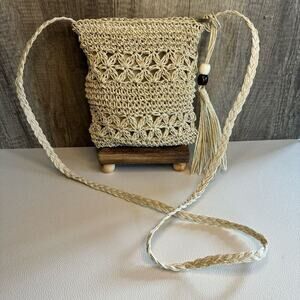 Crossbody Bag Summer Purse Cream Tan Purse New FAST SHIP